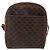 Céline Borsa a Spalla in Tela Macadam CELINE in Pelle PVC Marrone Oro Auth ka2453 D'oro - vista 2