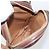 Céline Borsa a Spalla in Tela Macadam CELINE in Pelle PVC Marrone Oro Auth ka2453 D'oro - vista 20