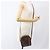Céline Borsa a Spalla in Tela Macadam CELINE in Pelle PVC Marrone Oro Auth ka2453 D'oro - vista 24
