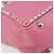 Borsa Tote Valentino Studs in pelle 2 in 1 rosa oro Auth BA10650 D'oro - vista 16