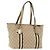 Gucci Borsa Tote GG in Canvas Beige Oro 137396 Auth fm5086 D'oro