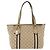 Gucci Borsa Tote GG in Canvas Beige Oro 137396 Auth fm5086 D'oro - vista 2