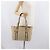 Gucci Borsa Tote GG in Canvas Beige Oro 137396 Auth fm5086 D'oro - vista 23
