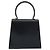 Bolso de mano Gancini de cuero negro y dorado Auth 173237 de Salvatore Ferragamo - vista 2