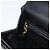 Bolso de mano Gancini de cuero negro y dorado Auth 173237 de Salvatore Ferragamo - vista 22