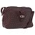 Céline Borsa a Spalla in Tela Macadam CELINE in Pelle Dorata Bordeaux Auth 172287 D'oro Bordò