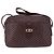 Céline Borsa a Spalla in Tela Macadam CELINE in Pelle Dorata Bordeaux Auth 172287 D'oro Bordò - vista 13