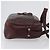Céline Borsa a Spalla in Tela Macadam CELINE in Pelle Dorata Bordeaux Auth 172287 D'oro Bordò - vista 3
