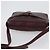 Céline Borsa a Spalla in Tela Macadam CELINE in Pelle Dorata Bordeaux Auth 172287 D'oro Bordò - vista 6