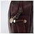 Céline Borsa a Spalla in Tela Macadam CELINE in Pelle Dorata Bordeaux Auth 172287 D'oro Bordò - vista 9