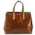 LOUIS VUITTON Borsa a Mano Monogram Vernis Reade PM Bronzo M91146 LV Auth ep13394 - vista 13