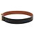 Hermès Cinturón reversible Constance H HERMES Cinturón de cuero 33,1" Negro Marrón Auth 171198V Castaño - vista 3