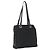 Borsa Tote PRADA in nylon e pelle nera Auth 173605 Nero