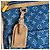 Borsa piatta in denim Louis Vuitton Blu - vista 4