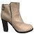 Botines Chloé de cuero gris