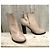 Botines Chloé de cuero gris - vista 3