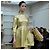 Autre Marque Mini Kleid mit Pailletten von Philosophy by Alberta Ferretti Golden Gelb - Ansicht 2