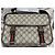 Borsa a tracolla Gucci Ophidia GG Supreme Marrone Rosso Verde - vista 2