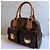 Louis Vuitton Manhattan PM monogramma Marrone - vista 3