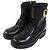Chloé Leder Stiefeletten Chloe CODDINGTON Schwarz