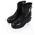 Chloé Leder Stiefeletten Chloe CODDINGTON Schwarz - Ansicht 2