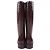 Gummiregenstiefel Monogram Louis Vuitton Braun Bordeaux - Ansicht 5
