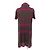 Issey Miyake FALTEN BITTE Einteiler Kleid Braun - Ansicht 3