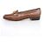 Mocassini in pelle BABS Double Gancini di Salvatore Ferragamo Marrone Bronzo - vista 4
