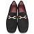 Mocassini SPORT Double Gancini di Salvatore Ferragamo - vista 3