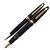 Pluma y bolígrafo Montblanc Meisterstück 14K 2 en 1 Negro