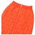 Gonna in lana reversibile con motivo H di Hermès Arancione - vista 6