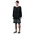 Autre Marque Bukht Fischerpullover aus Tangis Baumwollstrick Schwarz