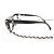 Timeless Gafas de sol Chanel COCO Mark Chain Negro - vista 5
