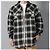 Autre Marque CAMICIA WESTERN A QUADRI OMBRATA LASTMAN Camicia di cotone Nero - vista 3