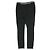 Autre Marque Pantalones de moto con cremallera Balmain Pantalones de algodón Negro - vista 2