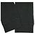 Autre Marque Pantalones de moto con cremallera Balmain Pantalones de algodón Negro - vista 6