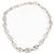 Collana in argento 925 con catena ancorata Double G di Gucci - vista 3