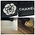 Timeless Borsa 2 in 2 in pelle di agnello Camelia di Chanel Nero Bianco - vista 4