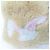 Sneakers alte Dior B23 con motivo coniglio in shearling Beige - vista 9