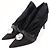 Miu Miu Pumps Satin-Pumps Schwarz