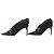 Miu Miu Pumps Satin-Pumps Schwarz - Ansicht 3