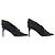 Miu Miu Pumps Satin-Pumps Schwarz - Ansicht 4