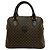 Céline Borsa Boston in pelle Celine Marrone Nero - vista 2