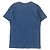 Autre Marque Know Wave LQQK Studio Baumwoll-T-Shirt Blau - Ansicht 2