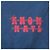 Autre Marque Know Wave LQQK Studio Baumwoll-T-Shirt Blau - Ansicht 5