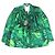 Autre Marque Chaqueta con estampado de hojas COMME des GARCONS HOMME PLUS Verde