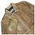 Autre Marque Diesel L-CLIME Lammfelllederjacke Braun - Ansicht 2