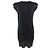 Issey Miyake Totem Pole Kleid PLEATS PLEASE Schwarz - Ansicht 3