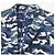 Autre Marque Chaqueta de algodón camuflaje índigo SOPHNET. Azul - vista 3