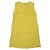 Autre Marque Vestido sin mangas J&M Davidson de algodón lyocell Amarillo - vista 2